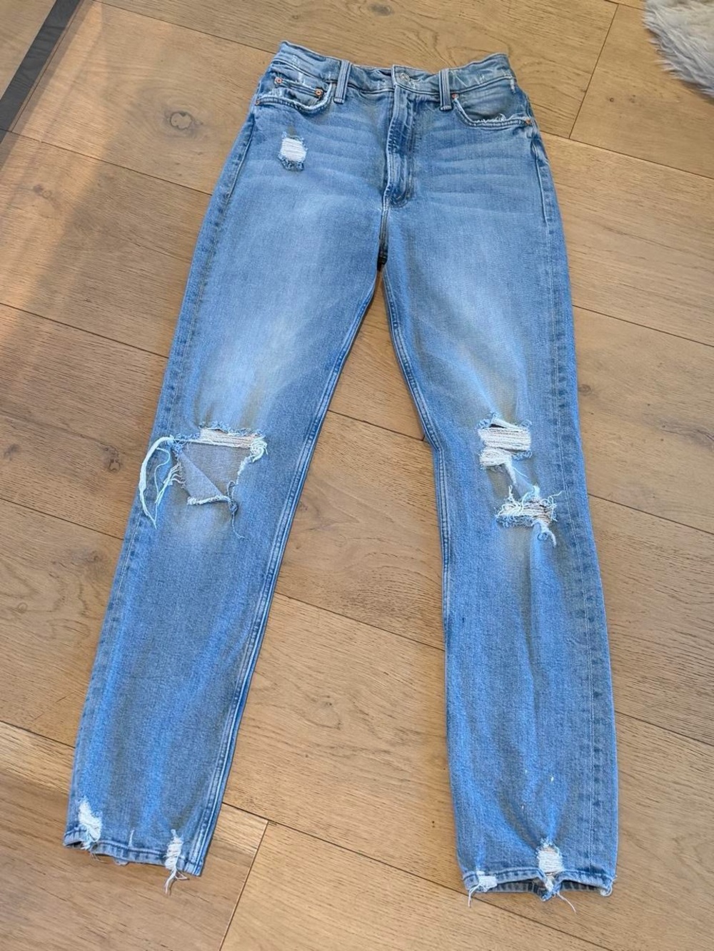 Mother The Confession High Waisted Rider Skimp Jeans